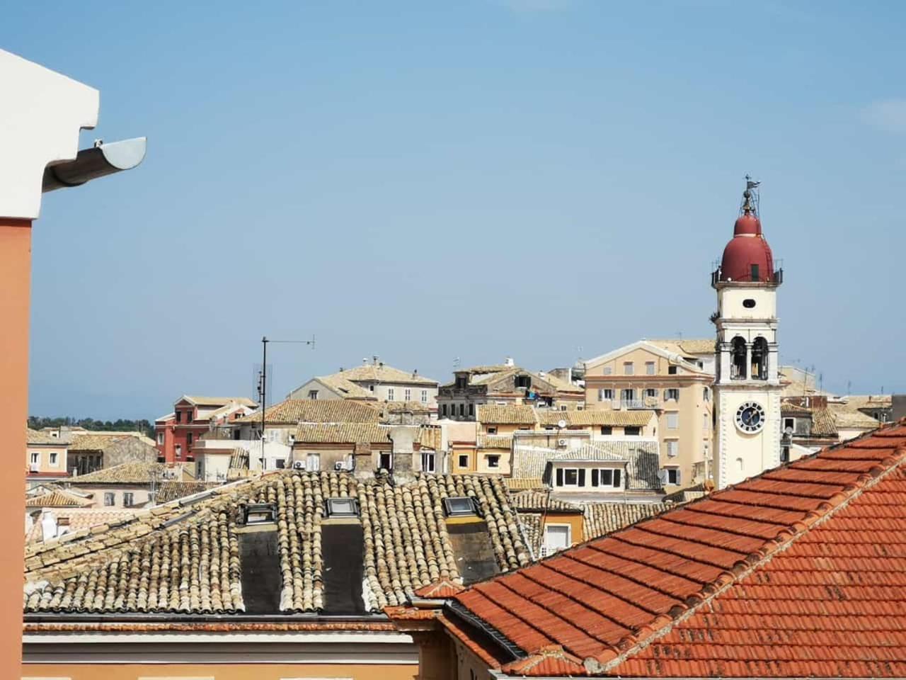 Attic Flat At San Giacomo Square-Corfu Town Apartment Exterior photo