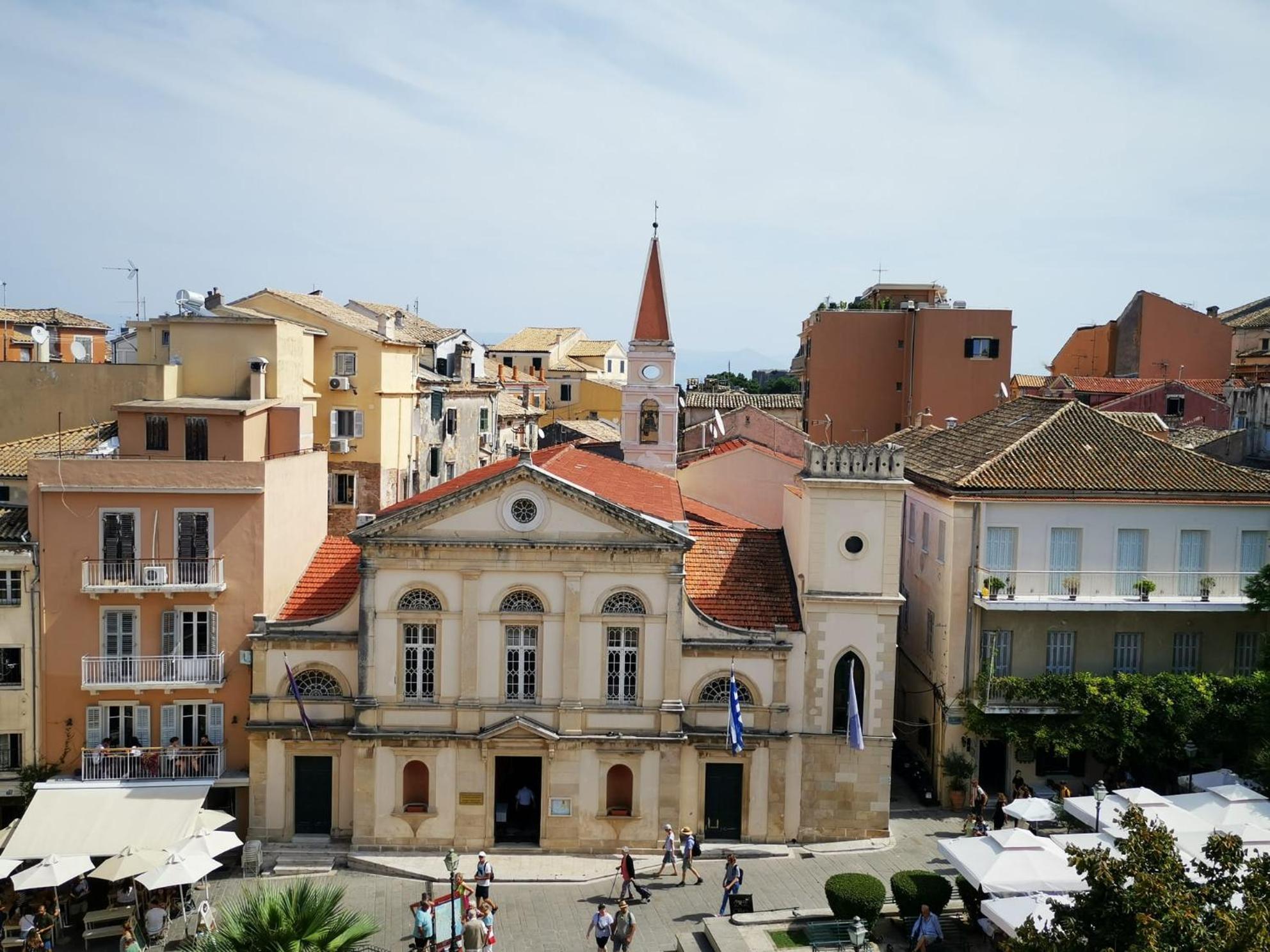 Attic Flat At San Giacomo Square-Corfu Town Apartment Exterior photo