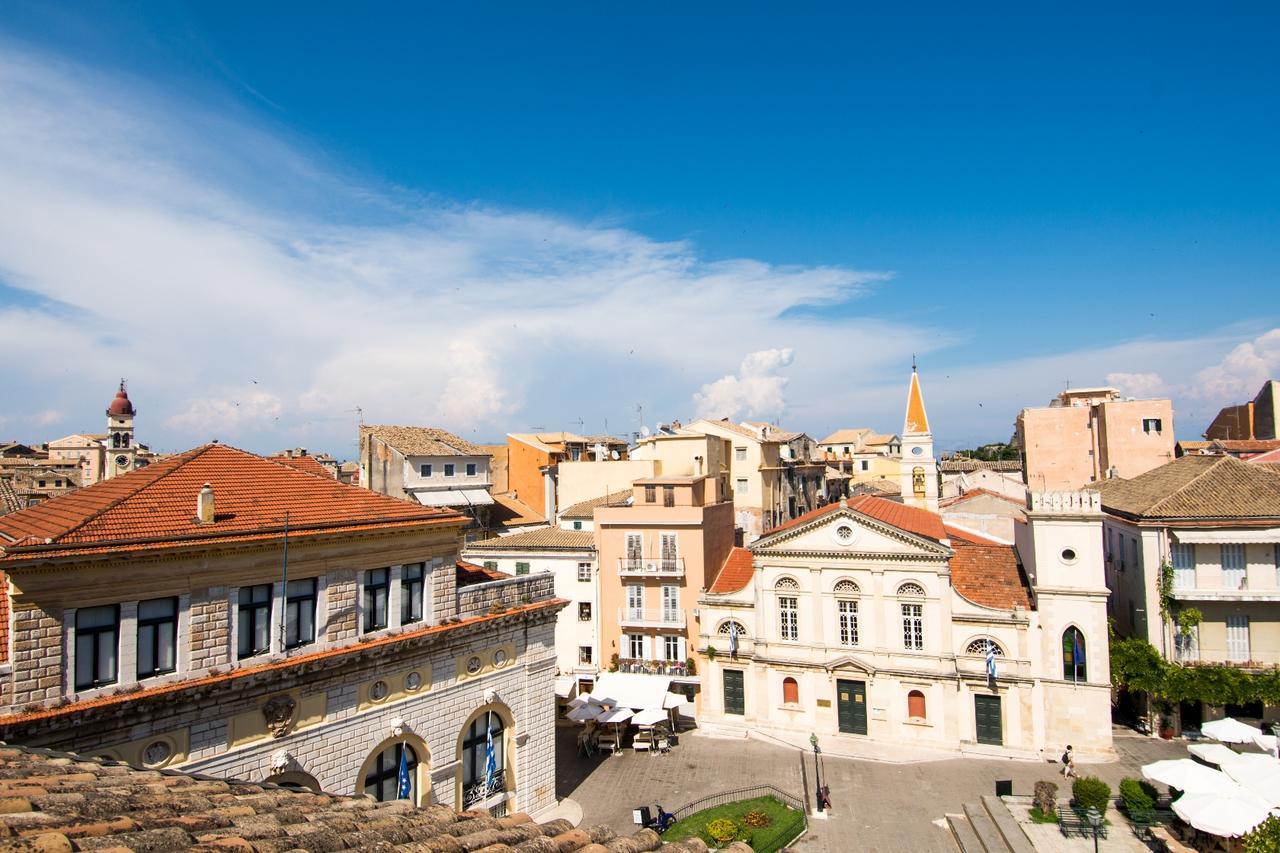 Attic Flat At San Giacomo Square-Corfu Town Apartment Exterior photo